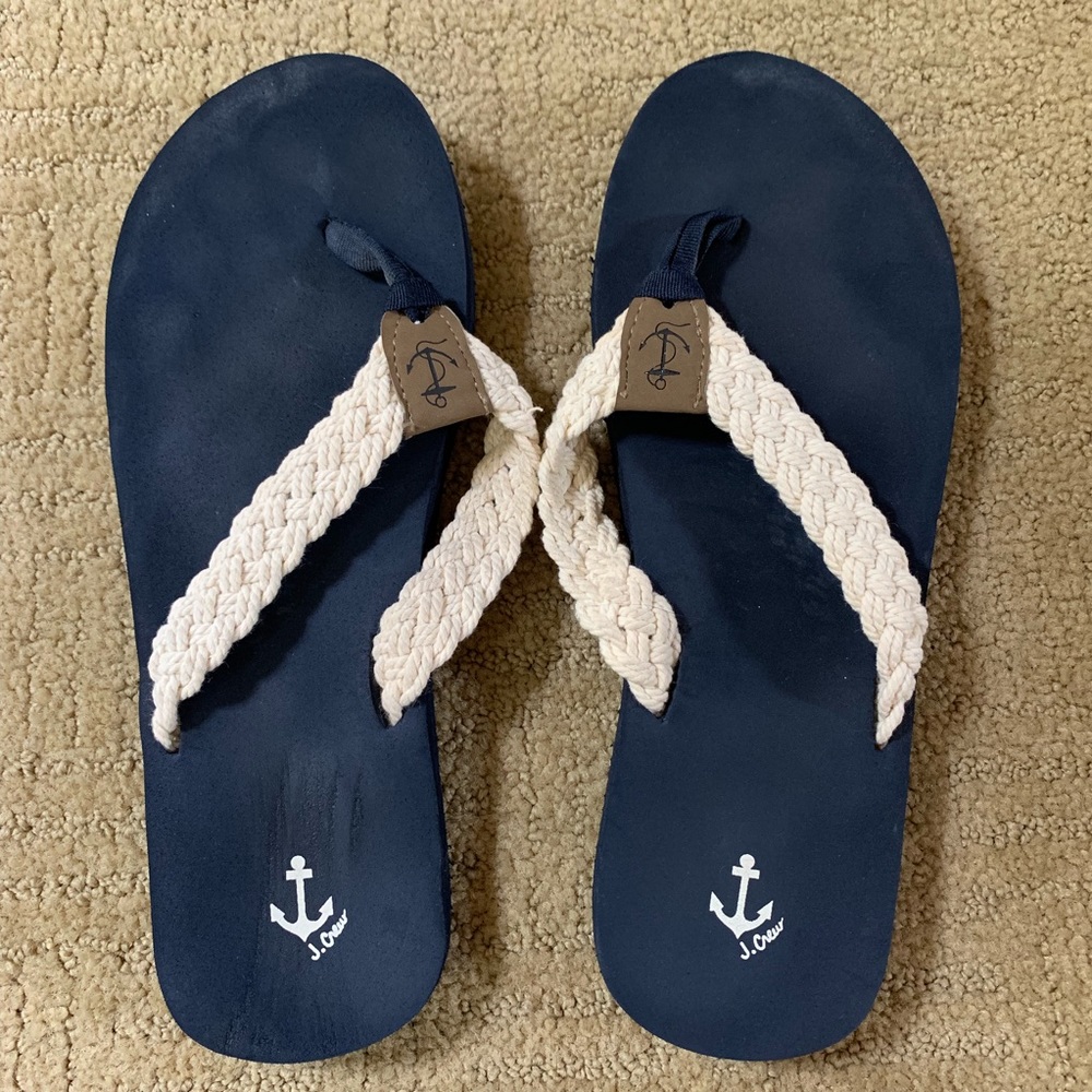 J. Crew Flip Flops